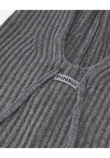 Sciarpa Pinko donna 104494 A2Z1K07 Mekong Botail Grigio PINKO | Sciarpa | 104494 A2Z1K07